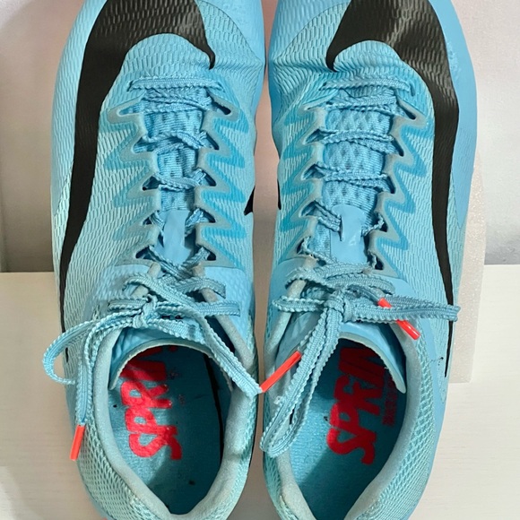 Nike Men's Zoom Rival Sprint Track & Field Spikes Blue Shoe DC8753-400  Size 8.5 - Picture 4 of 13
